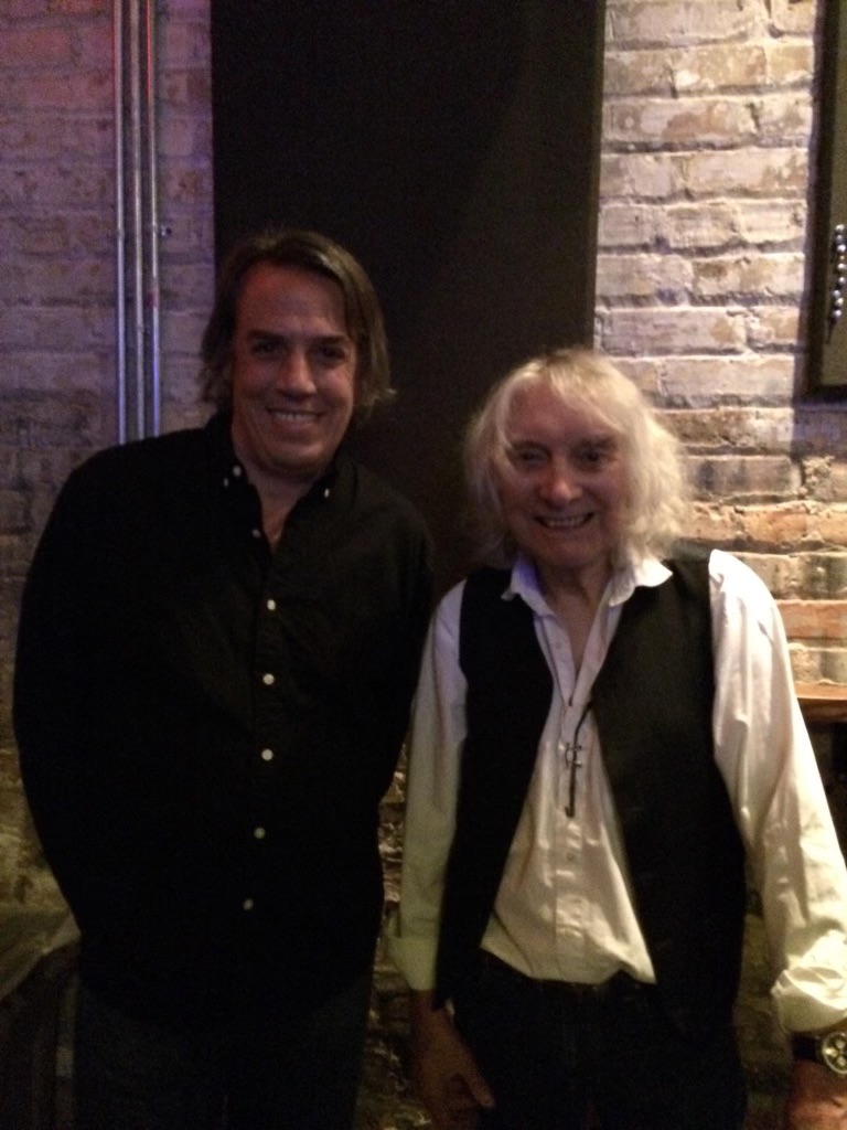 with Albert Lee (guitarist, Eric Clapton)