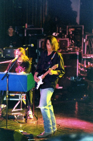 opening for Joe Satriani 1995